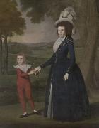 and her son Charles Ralph Earl